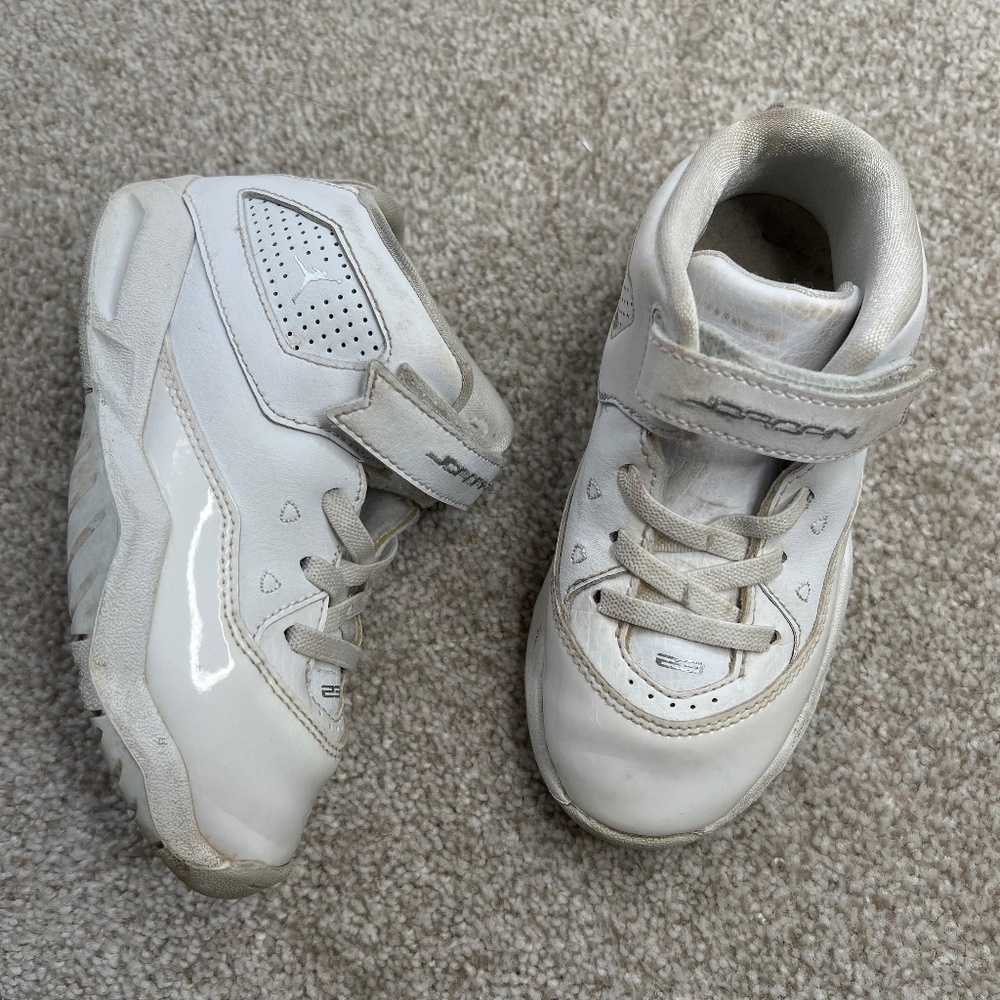 Air Jordan B'Loyal White High Top Toddler Sneakers Shoes 10C